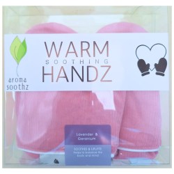 Heated wheat filled mittens